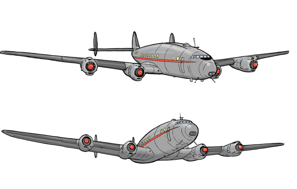 Lockheed Constellation airliner
