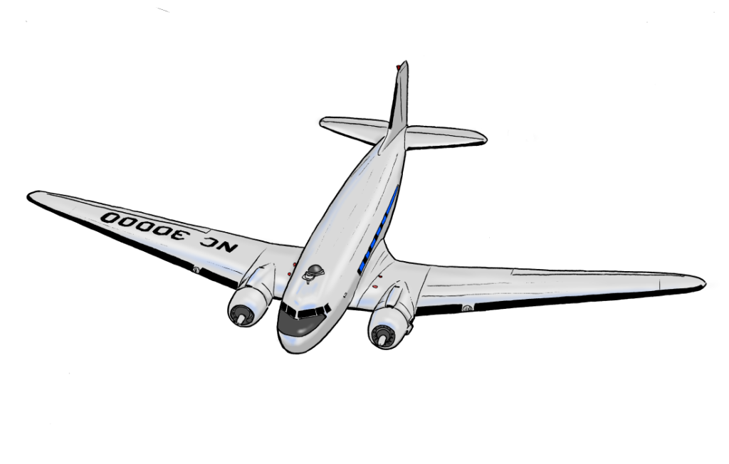 Douglas DC-3 DC3 airliner