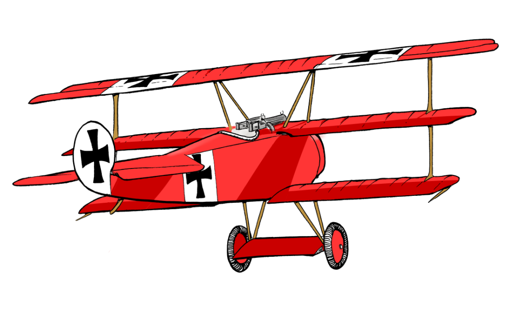 Red Baron's Fokker Dr.I WWI