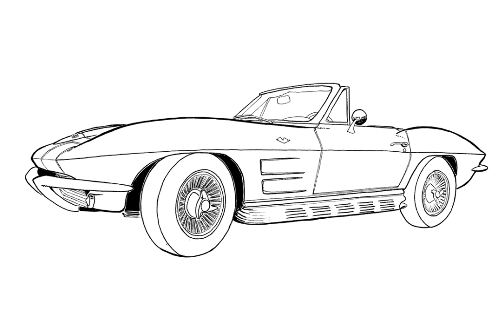 Corvette ink