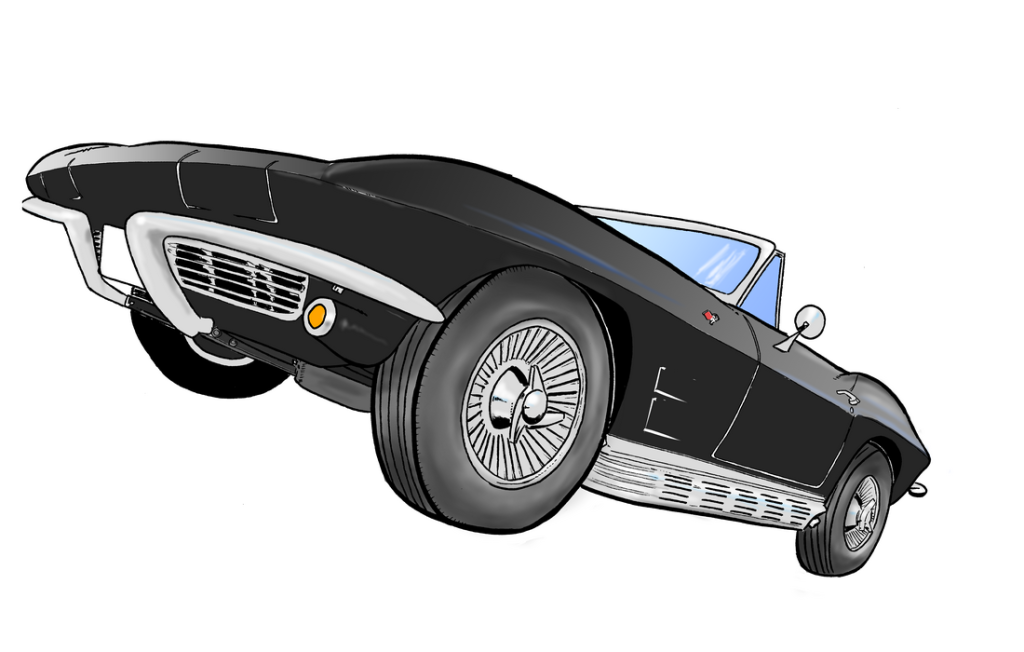 Corvette illustration