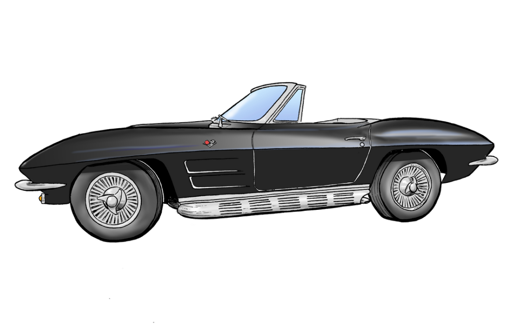 Corvette illustration