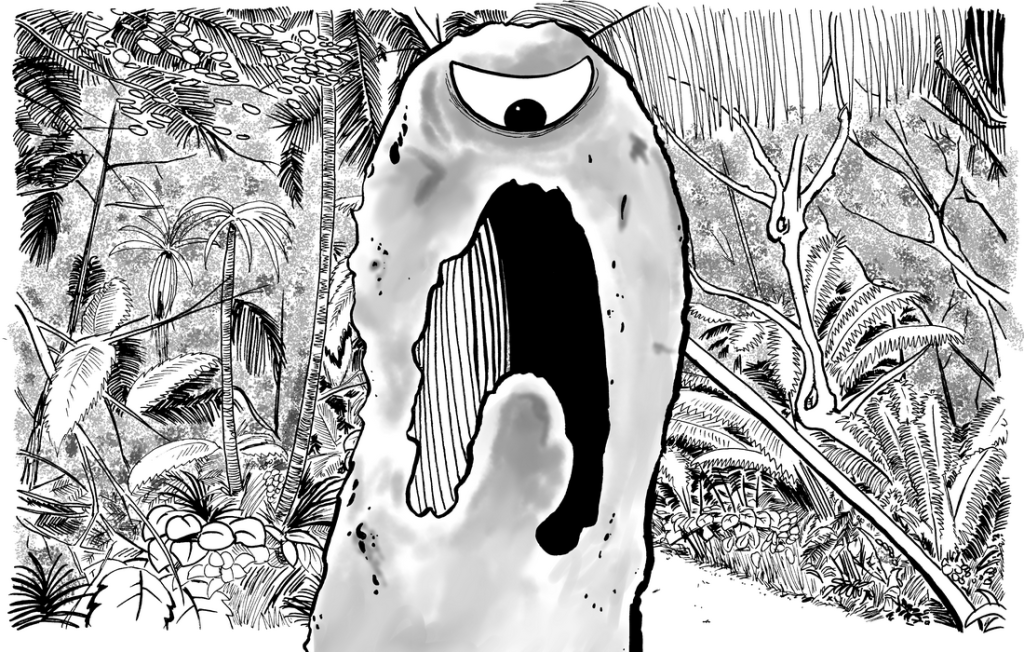 Jonny Quest The Invisible Monster jungle
