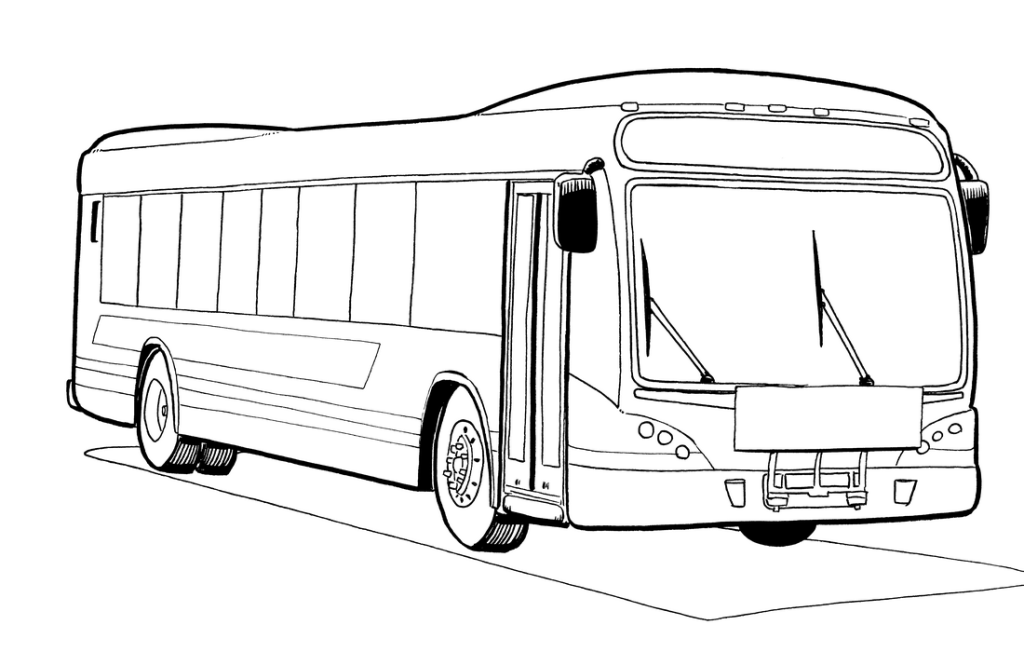 Gilling low floor bus ink