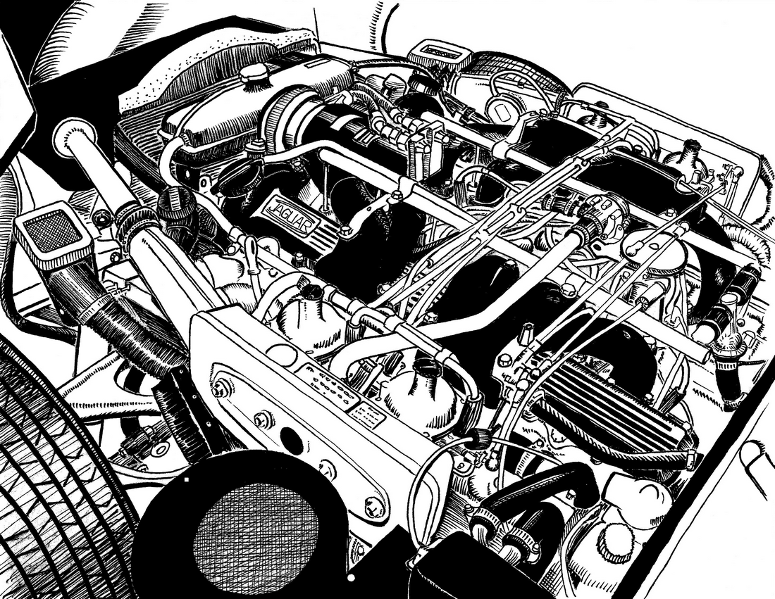 Jaguar V12 Engine