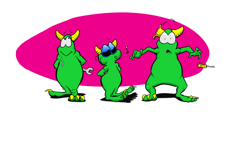 gremlins caught in the act