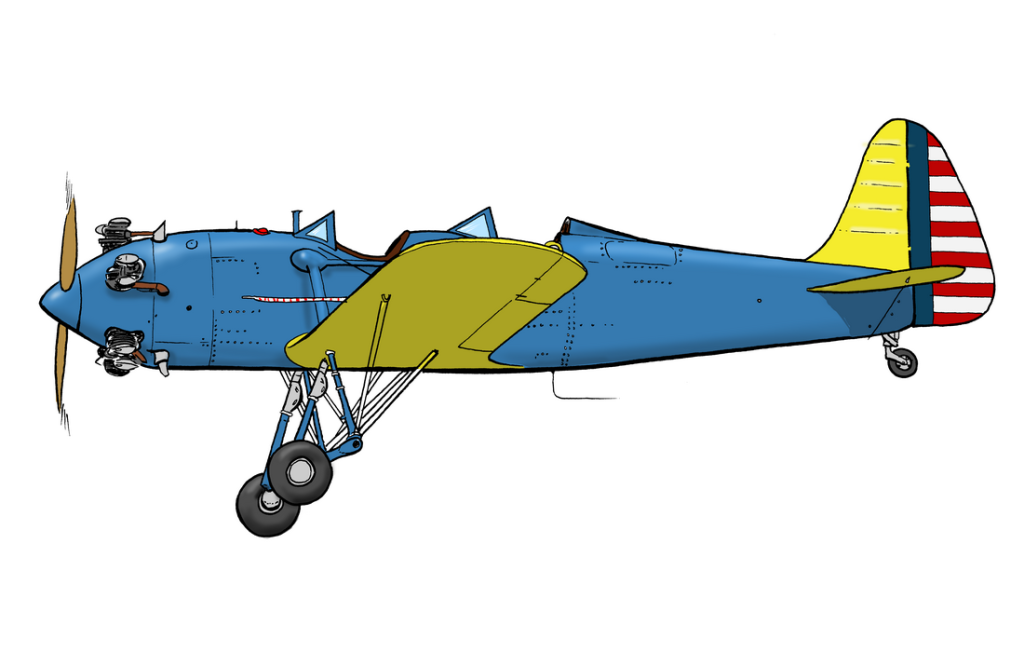 Ryan PT-22 PT22 illustration