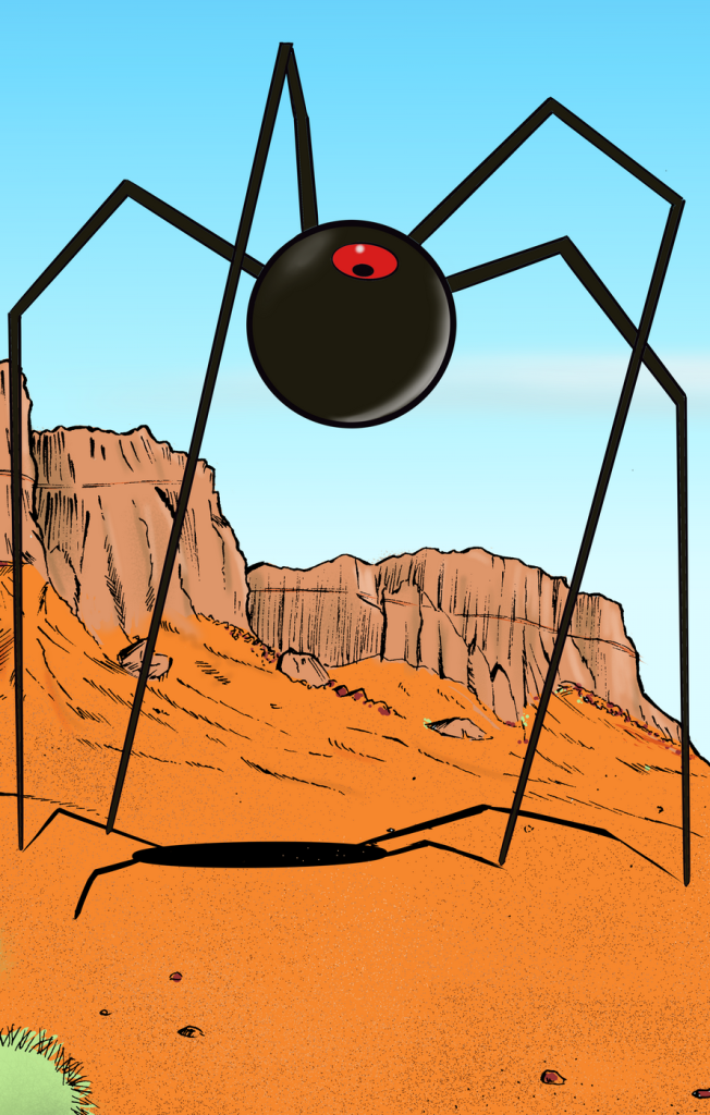 Jonny Quest Robot Spy illustration