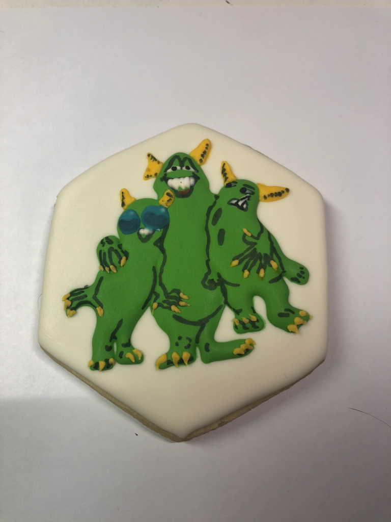 Pesky Gremlins cookie