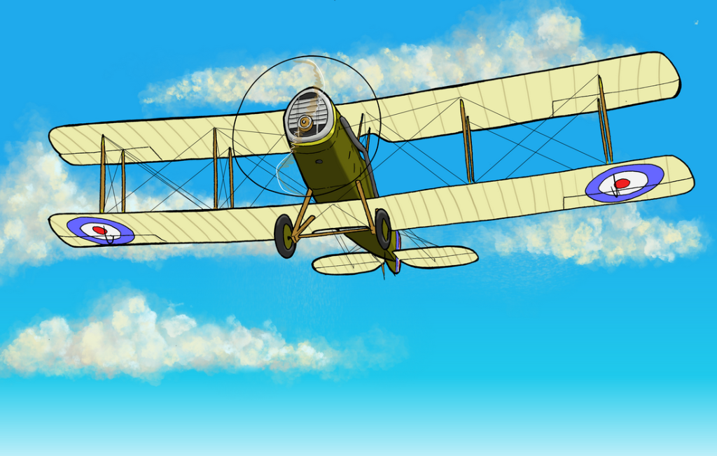 Bristol f2b biplane