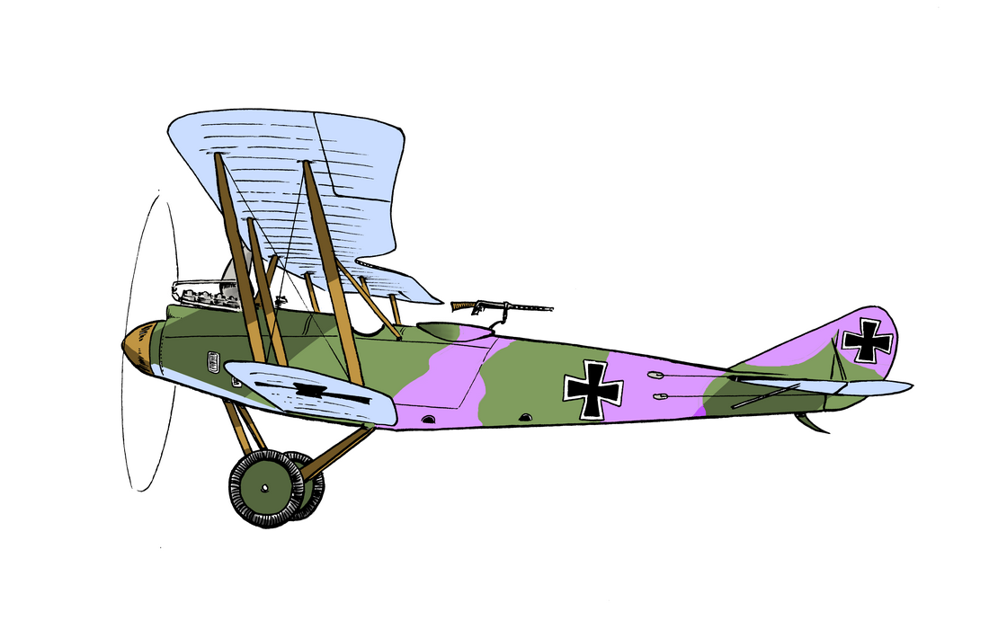 Rumpler C.III Observation Biplane