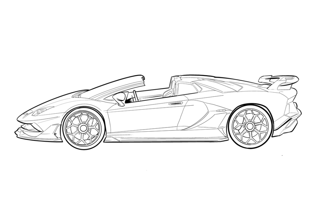 Lamborghini Aventador SVJ Roadster