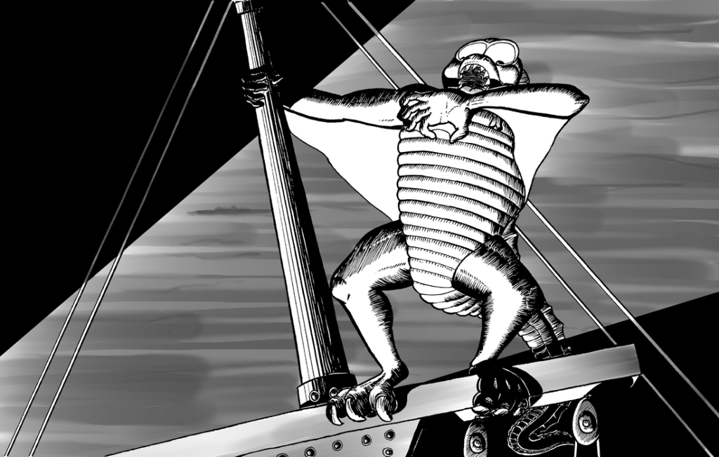 Jonny Quest Sea Haunt Monster spotlight
