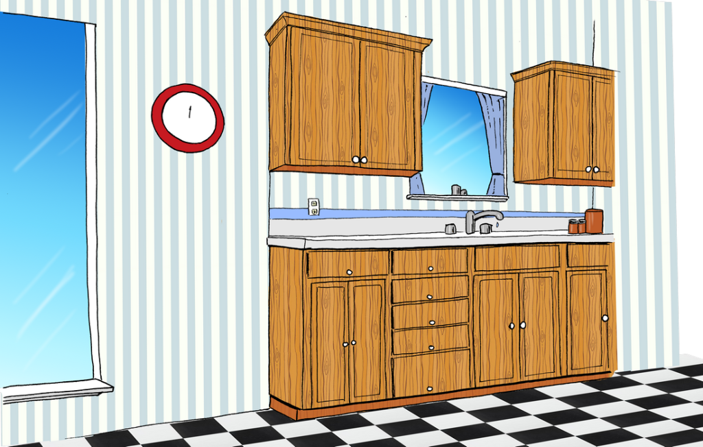 kitchen cartoon