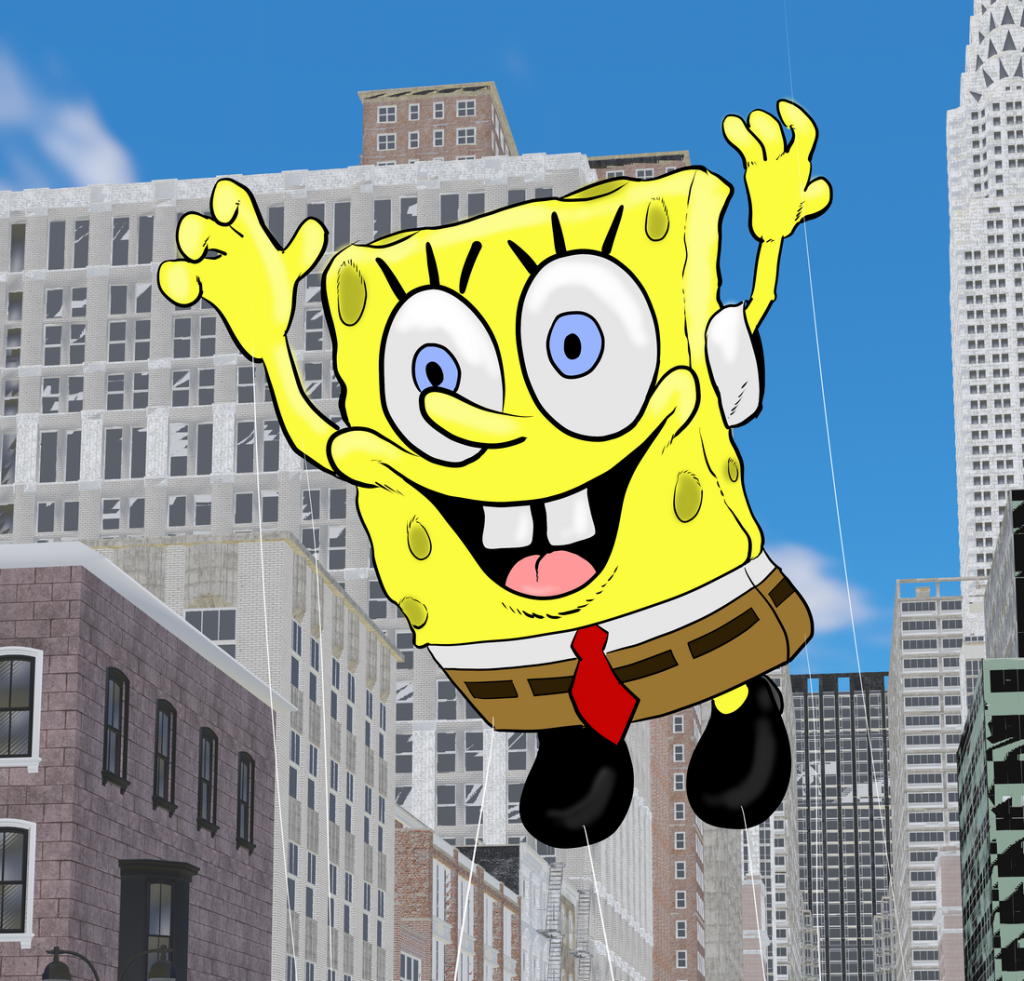 SpongeBob parade balloon