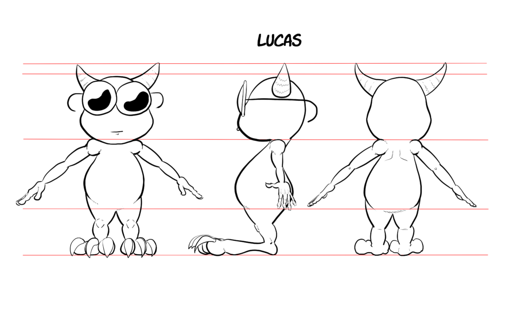 Lucas character model