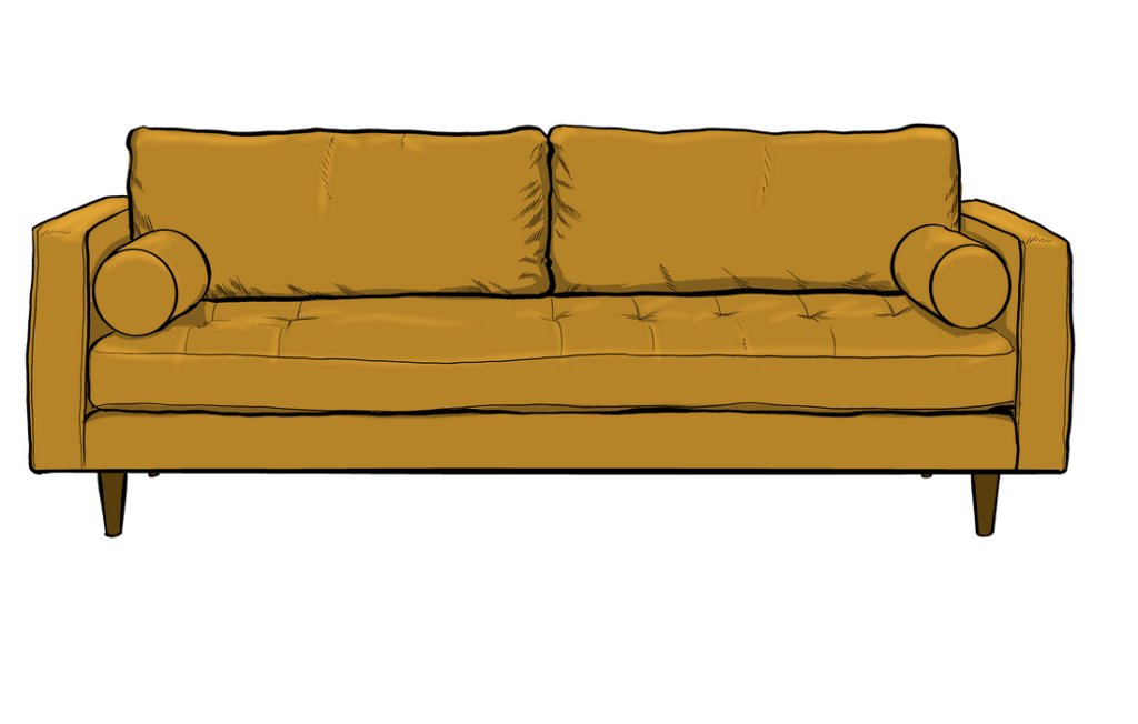 sofa cartoon