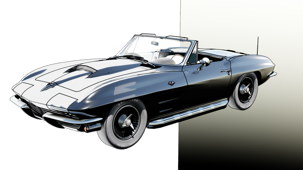 Corvette Render