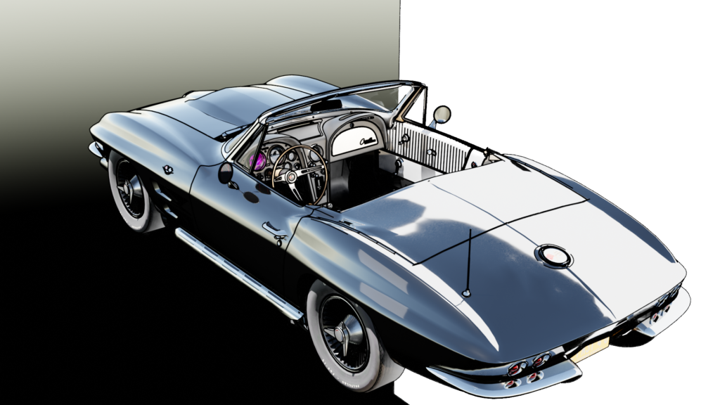 Corvette Render