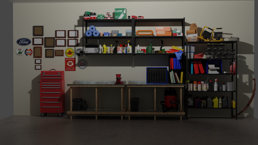 garage render