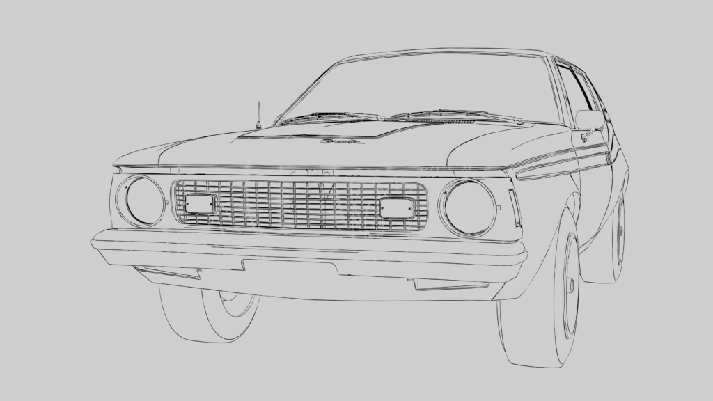 AMC Gremlin Line Render