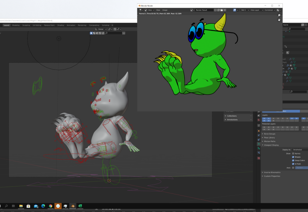 Lucas animated 3d model