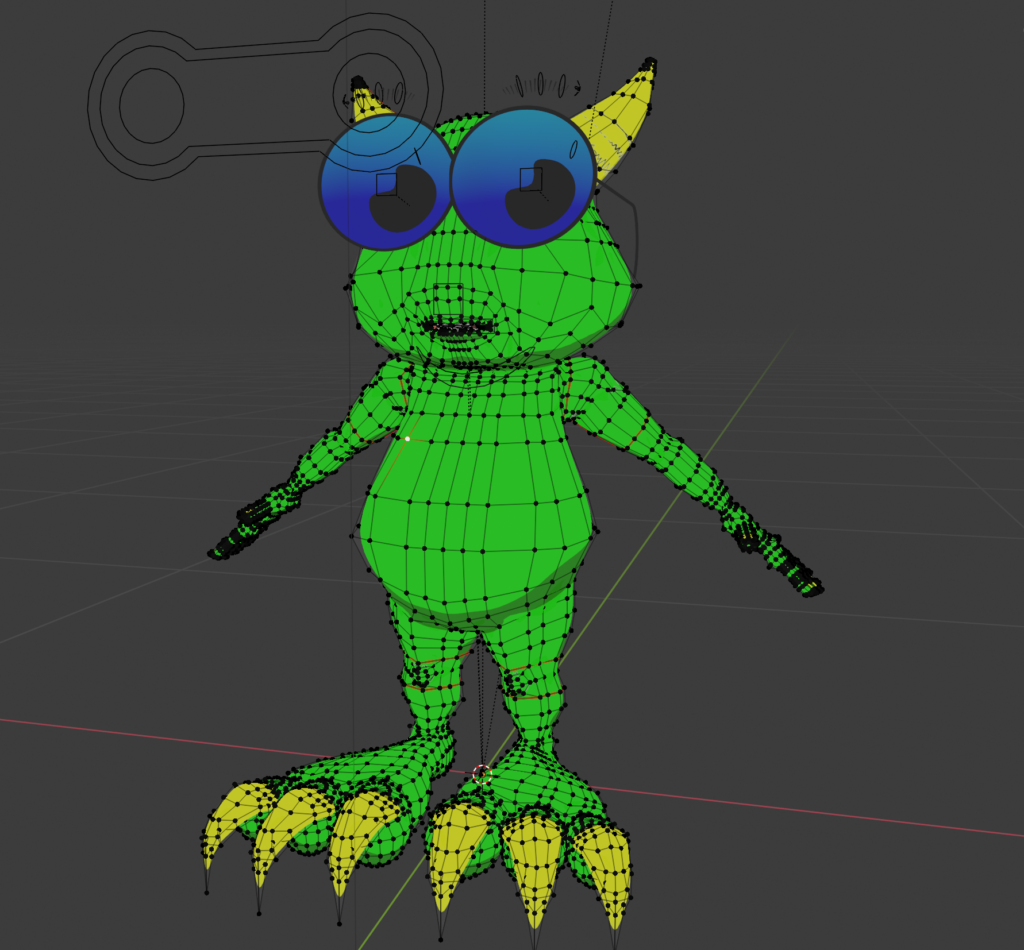 Lucas animated 3d model