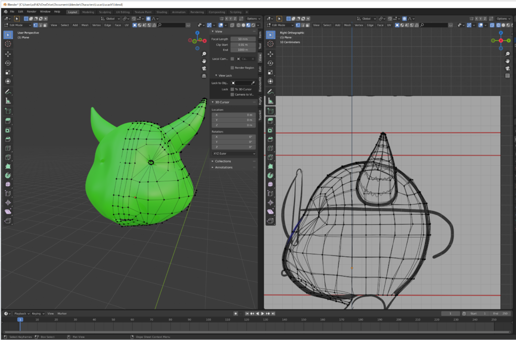 Lucas 3d model