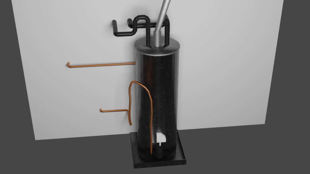 water heater render