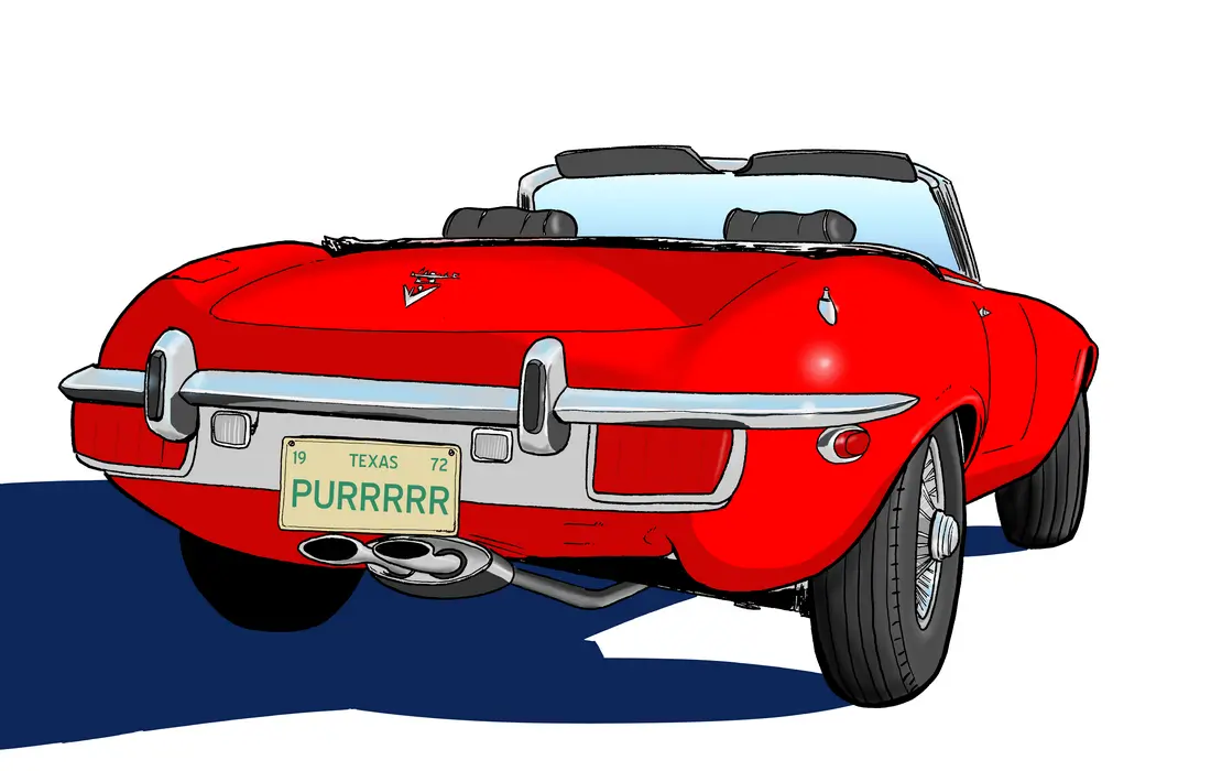 Jaguar E-type Series 3 Convertible