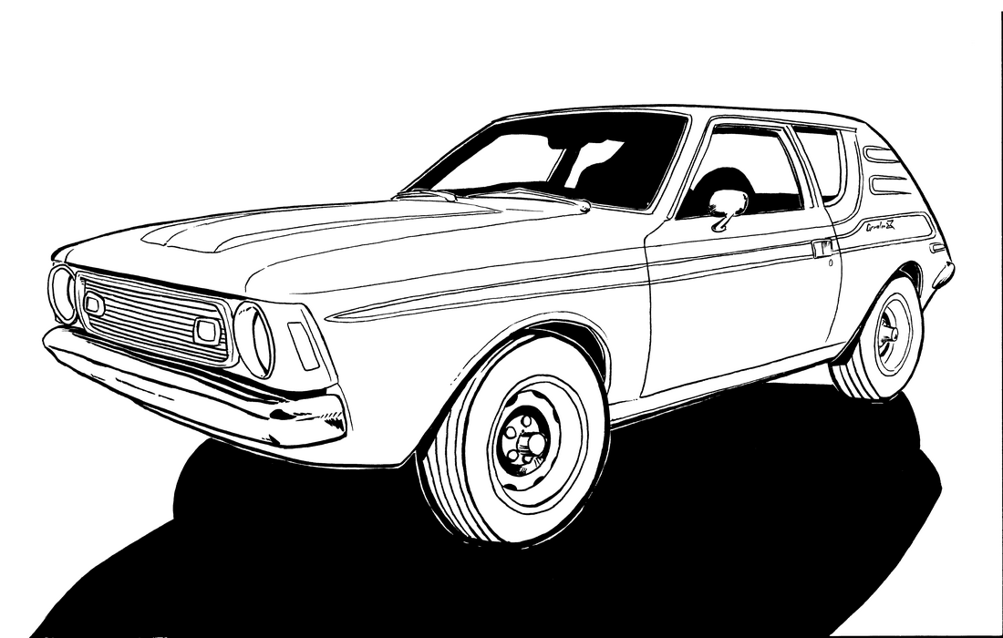 AMC Gremlin ink