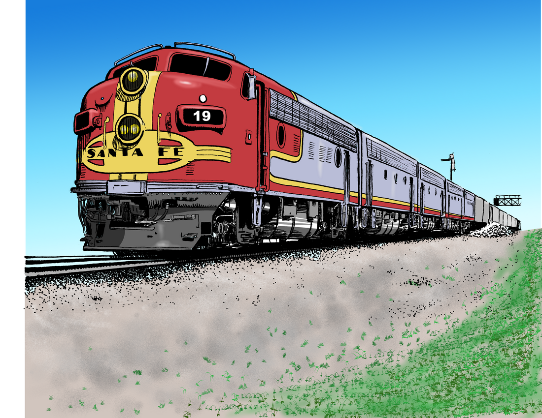 F7A Train Engine