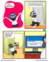 Pesky Gremlins Comic 851 - Cyber Monday Blues - Pesky Gremlins