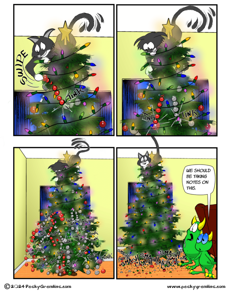 Christmas Cat-astrophe