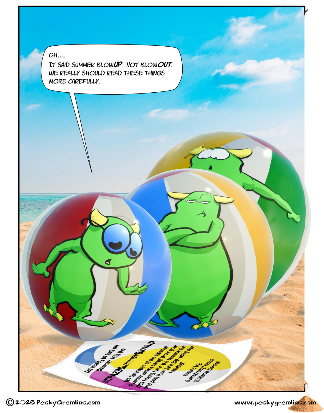 #CRAZYSummerBlowup