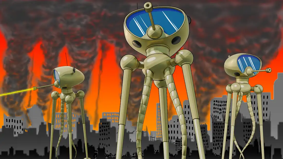 War of the Worlds Tripods
