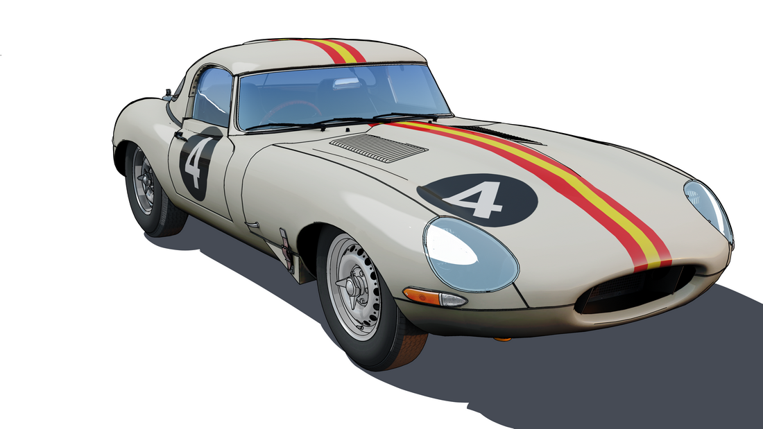 Jaguar E-type Lightweight