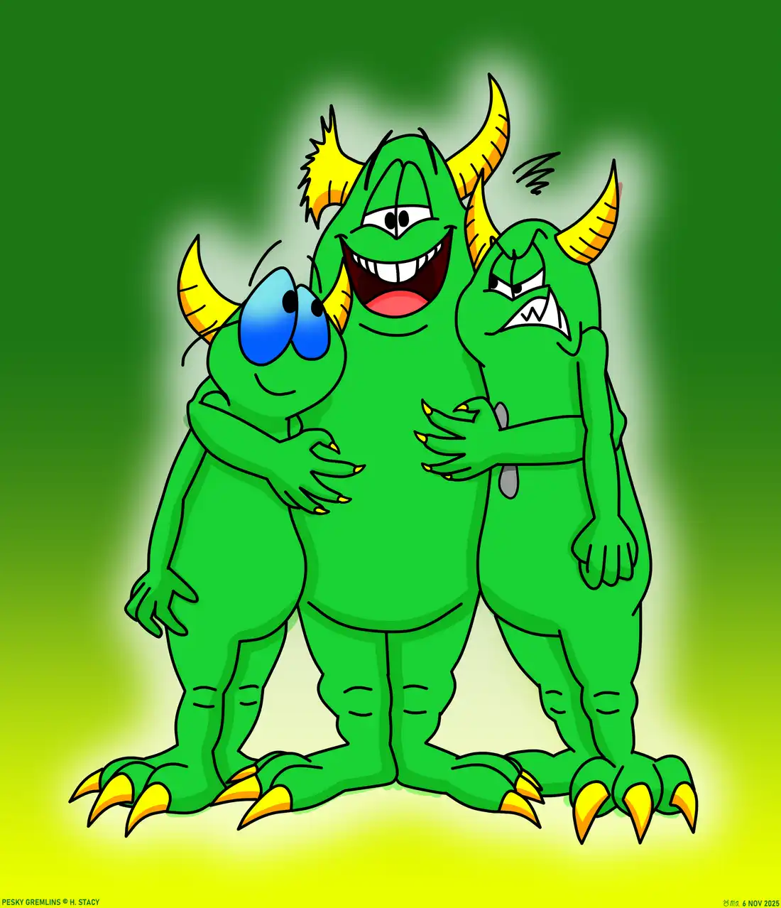 Mark Appleyard's version of the gremlins