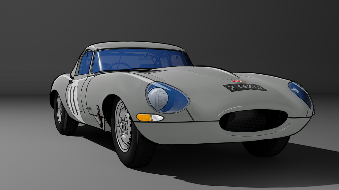 Jaguar E-type Lightweight