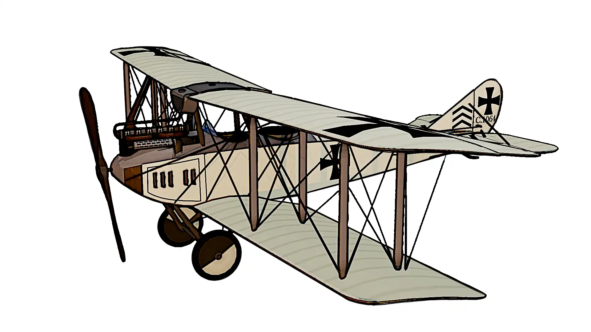 Rumpler CI Observation Plane